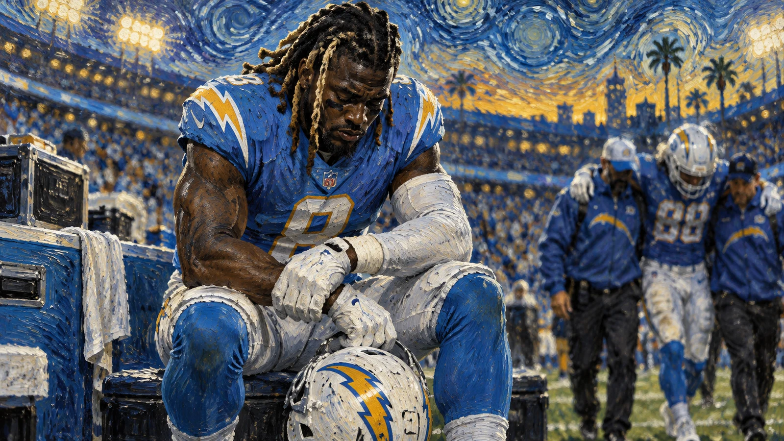 Los Angeles Chargers tight end room dealing with injuries after David Njoku and Charlie Kolar were placed on injured reserve.