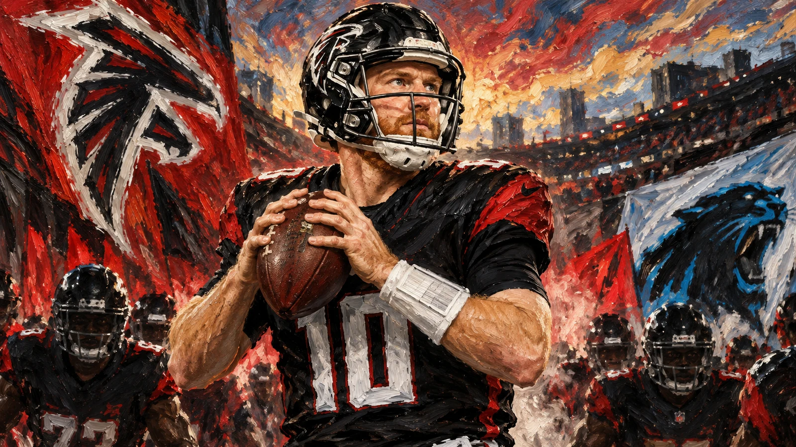 Cooper Rush preparing to start for the Atlanta Falcons against the Panthers with Michael Penix Jr. ruled out.