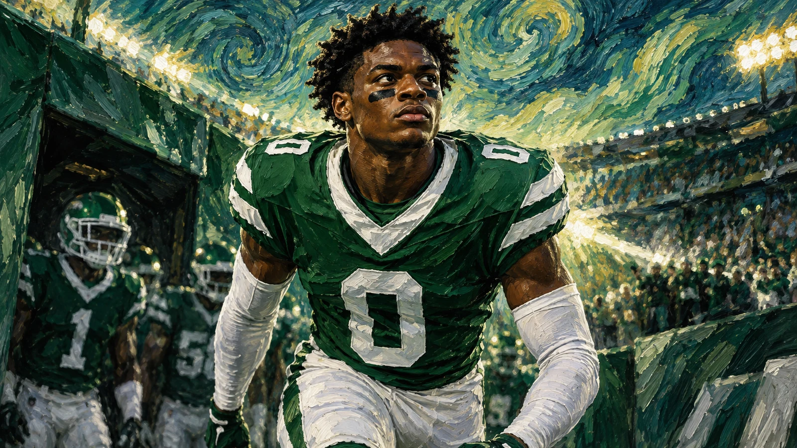 Jets rookie cornerback D'Angelo Ponds preparing to make his NFL debut against the Packers in Week 2.