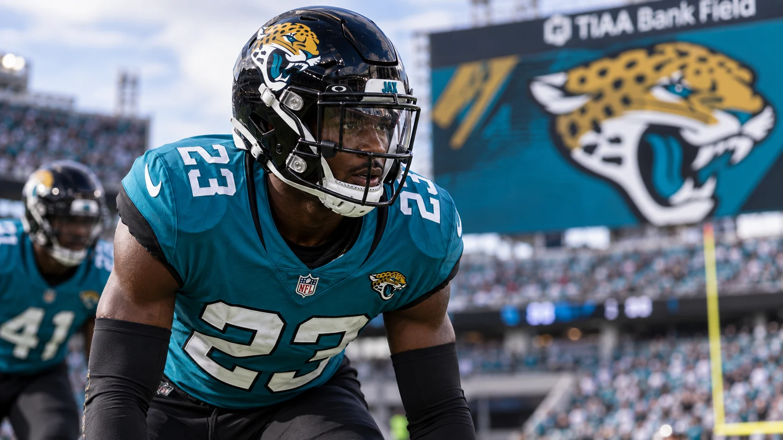 Jacksonville Jaguars defender on the field as the team reshuffles defensive depth after B.J. Green II goes on injured reserve.