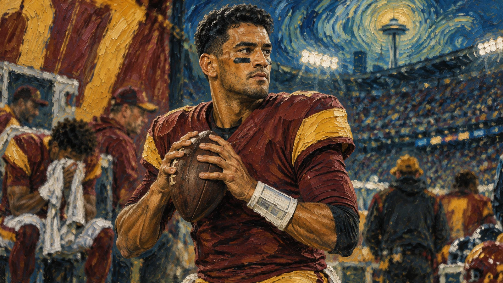 Washington quarterback Marcus Mariota preparing to start against Seattle with Jayden Daniels ruled out for Week 3.