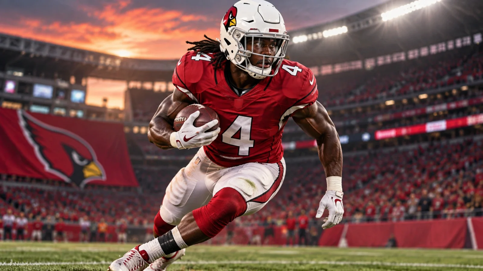 Jeremiyah Love Limited in Cardinals Practice