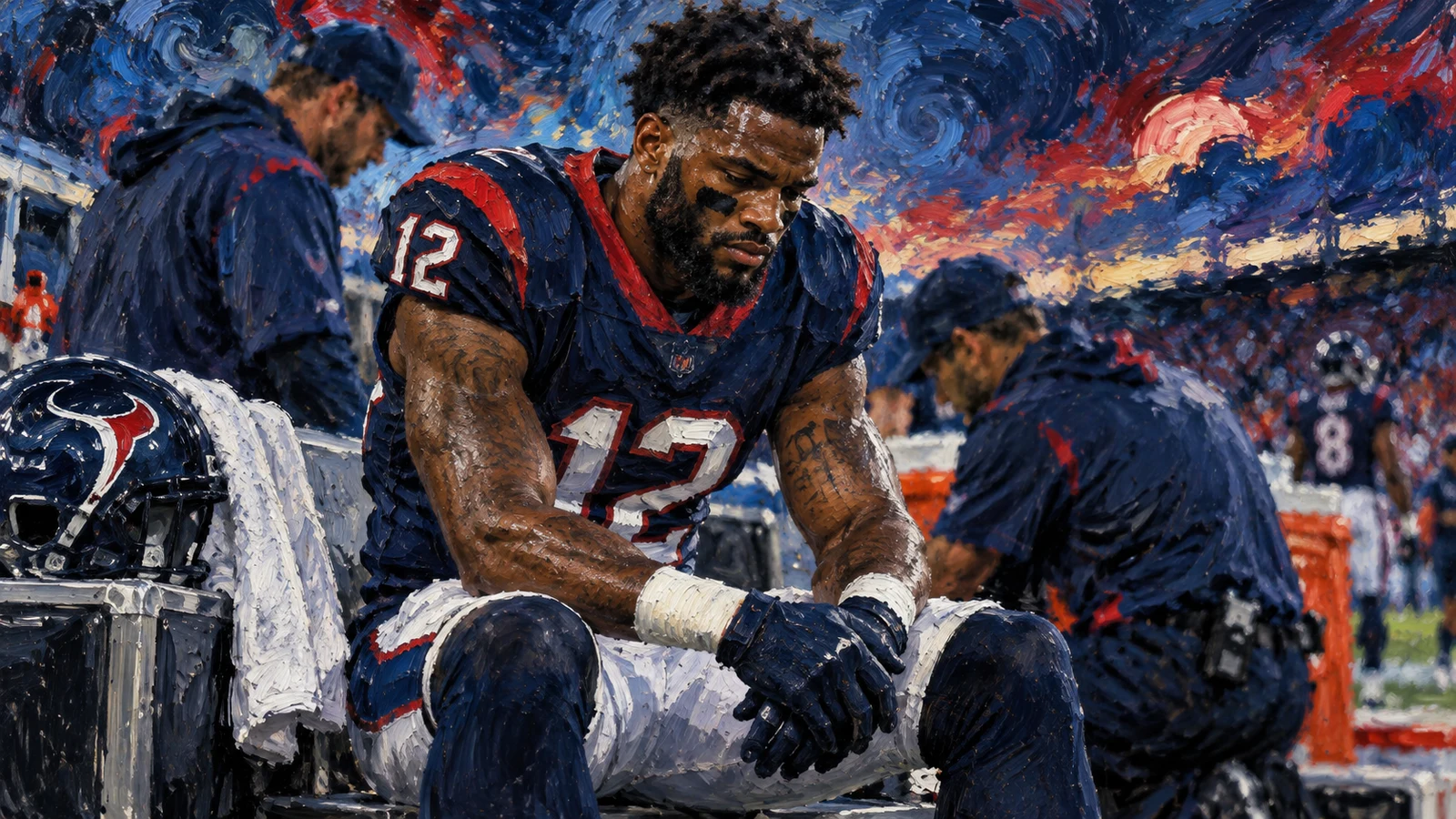 Texans wide receiver Nico Collins sidelined with a hamstring injury before Houston's Week 2 game against the Bengals.